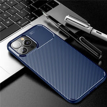 将图片加载到图库查看器，Business Black Shockproof Shock Absorption Soft Slim Bumper Fashion Non-Slip Anti Scratch Protective Phone Case For iPhone 12 Pro Max Case For iPhone 14 Plus 13 Mini 11 X XR XS Max 7 8 6 6S Soft Silicone Protective Phone Cover
