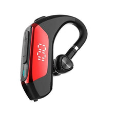 Load image into Gallery viewer, Business Bluetooth 5.0 Wireless Single-Ear Headset LED Power Display Ultra-Long Standby Earbud Headphones Wireless Black Earphone Bluetooth Noise Isolating Wireless Earbuds With Microphones Clear Calls Painless Wearing
