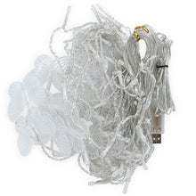 将图片加载到图库查看器，Butterfly Curtain String Lights USB Powered with 8 Modes 96 LED Remote Control
