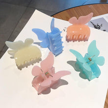 将图片加载到图库查看器，Butterfly Hair Clip Catch Grap Back Head Hairpin Sweet Headdress Gorgeous Hair Accessories For Women Jaw Clips for Girls Mother's Day Gift
