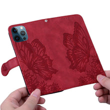 Load image into Gallery viewer, Butterfly Leather Flip Cover For Xiaomi Mi11 Redmi Note 9T 9 9A 9S 8 Pro 8A POCO X3 NFC M3 F3 10 Pro Lite Phone Wallet Book Case Retro Leather Flip Magnetic Mobile Phone Case
