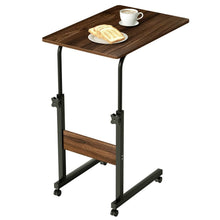 Load image into Gallery viewer, C Side Laptop Small Slim Snack Side Table
