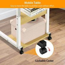 Load image into Gallery viewer, C Side Laptop Small Slim Snack Side Table
