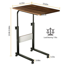 Load image into Gallery viewer, C Side Laptop Small Slim Snack Side Table

