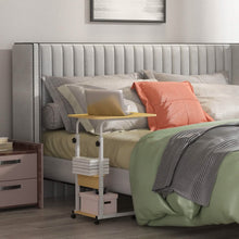 Load image into Gallery viewer, C Side Laptop Small Slim Snack Side Table
