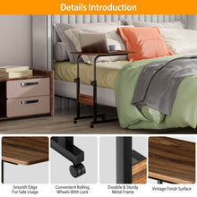 Load image into Gallery viewer, C Side Laptop Small Slim Snack Side Table
