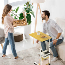 Load image into Gallery viewer, C Side Laptop Small Slim Snack Side Table

