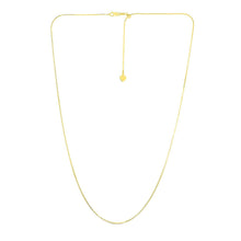 将图片加载到图库查看器，14k Yellow Gold Adjustable Snake Chain 0.85mm
