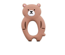Load image into Gallery viewer, Baby Teether Silicone Rabbit Food Grade Bunny Teether Nursing Teething  Accessories Silicone Animal Teether For Kids and Baby
