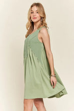 Load image into Gallery viewer, Decorative Button Sleeveless Babydoll Dress For Women – Elegant, Unique, Flowy, Comfortable, Versatile &amp; Stylish
