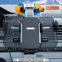 Load image into Gallery viewer, Adjustable Car Phone Holder – Suction Cup Dashboard Mount, Anti-Slip Grip, iPhone &amp; Android
