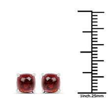 Load image into Gallery viewer, 2.60 Carat Genuine Pink Topaz .925 Sterling Silver Earrings
