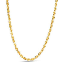 Load image into Gallery viewer, 14k Yellow Gold Light Rope Chain (4.30 mm)
