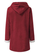 Load image into Gallery viewer, Full Size Pocketed Long Sleeve Hooded Toggle Jacket – Stylish &amp; Functional Outerwear for Women
