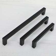 Load image into Gallery viewer, Cabinet Handles Kitchen Door Handles Drawer Knobs Aluminum Alloy Wardrobe Door Handles Brushed Modern Style Hardware  Stainless Steel Kitchen Cabinet Pulls For Kitchen Cabinet Drawer Door Cupboard Decorative Modern Hardware For Cabinet
