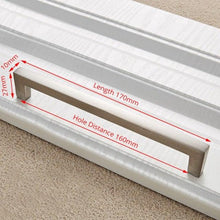 Load image into Gallery viewer, Cabinet Handles Kitchen Door Handles Drawer Knobs Aluminum Alloy Wardrobe Door Handles Brushed Modern Style Hardware  Stainless Steel Kitchen Cabinet Pulls For Kitchen Cabinet Drawer Door Cupboard Decorative Modern Hardware For Cabinet
