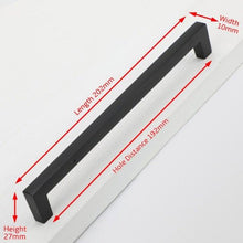 Load image into Gallery viewer, Cabinet Handles Kitchen Door Handles Drawer Knobs Aluminum Alloy Wardrobe Door Handles Brushed Modern Style Hardware  Stainless Steel Kitchen Cabinet Pulls For Kitchen Cabinet Drawer Door Cupboard Decorative Modern Hardware For Cabinet
