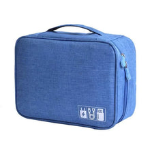 将图片加载到图库查看器，Cable Storage Bag Waterproof Digital Electronic Organizer
