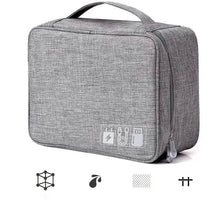 将图片加载到图库查看器，Cable Storage Bag Waterproof Digital Electronic Organizer
