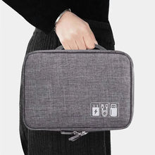 将图片加载到图库查看器，Cable Storage Bag Waterproof Digital Electronic Organizer
