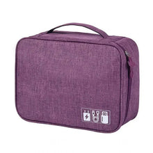 将图片加载到图库查看器，Cable Storage Bag Waterproof Digital Electronic Organizer
