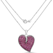 Load image into Gallery viewer, 4.98 Carat Genuine Ruby .925 Sterling Silver Pendant
