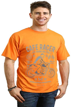 将图片加载到图库查看器，Cafe Racer Men's Bamboo Viscose/Organic Cotton Short Sleeve Graphic T-Shirt
