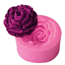 Load image into Gallery viewer, Cake Decorating Tools 3D Rose Flower Silicone Mold Gift Decorating Chocolate Cookie Soap Baking Molds Flower Bloom Rose Shape Silicone Soap 3D Cake Molds Cupcake Jelly Candy Chocolate Decoration Baking Tool Molds
