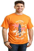 Load image into Gallery viewer, California Surf Men's Bamboo Viscose/Organic Cotton Short Sleeve Graphic T-Shirt
