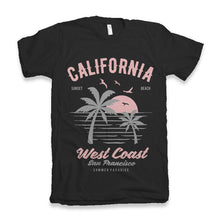Load image into Gallery viewer, California West Coast Men's Bamboo Viscose/Organic Cotton Short Sleeve Graphic T-Shirt
