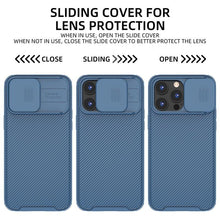 将图片加载到图库查看器，Camera Case Wireless Charging  with Sliding Lens Cover Slim Magnetic Case For iPhone 13Pro Slide Lens Protection Magnetic Wireless Charging Phone Case For iPhone 13 12 Pro Max 13 Shockproof iphone Cover
