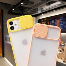 Load image into Gallery viewer, Camera Lens Protection Candy Color Phone Case  For iPhone 14 13 12 11 Pro Necklace With Long Rope Lanyard Cover Camera Lens Protector Translucent Soft Edges Colorful Transparent iphone Cover
