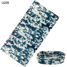 Load image into Gallery viewer, Camouflage Neck Gaiter Hunting Scarves Ice Silk Bandana Tubular Buff Half Mask Tactical Sport Headband Balaclava  Balaclava Seamless Magic Head Scarf Breathable Bandana Turban Outdoor Hiking Quick-Dry Sweat Absorbing Scarves Multifunction Beanie Hat
