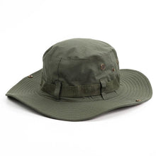 Load image into Gallery viewer, Camouflage Outdoor Bucket Hat Camping Hat Men Foldable Sun Cap Breathable Adjustable Bucket Cap for Men/Women Sports Sun Cap Unisex Fishing Hiking Travel Solid Color Hats
