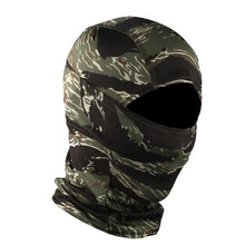 将图片加载到图库查看器，Camouflage Tiger Digital Balaclava Tactical Airsoft  Full Face Wargame Cycling Hunting Army Bike Military Mask Face Mask Fleece Bandana Sports Skiing Scarf Warmer Neck Gaiter Cover Bike Hiking Cycling Hunting Snowboard Summer Men Women
