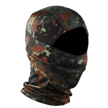 将图片加载到图库查看器，Camouflage Tiger Digital Balaclava Tactical Airsoft  Full Face Wargame Cycling Hunting Army Bike Military Mask Face Mask Fleece Bandana Sports Skiing Scarf Warmer Neck Gaiter Cover Bike Hiking Cycling Hunting Snowboard Summer Men Women
