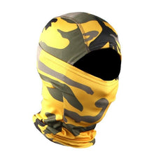 将图片加载到图库查看器，Camouflage Tiger Digital Balaclava Tactical Airsoft  Full Face Wargame Cycling Hunting Army Bike Military Mask Face Mask Fleece Bandana Sports Skiing Scarf Warmer Neck Gaiter Cover Bike Hiking Cycling Hunting Snowboard Summer Men Women

