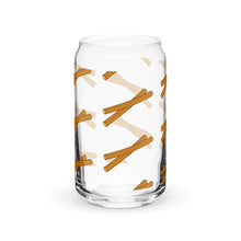 将图片加载到图库查看器，Can-shaped glass
