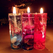 Load image into Gallery viewer, Candle Color Fragrance Smokeless Candle Ocean Shell Jelly Candle Scented Pillar Candles Ocean Scented Candles Long Lasting Blue Candles for Home Scented Candles ForWedding Valentine's Day Christmas
