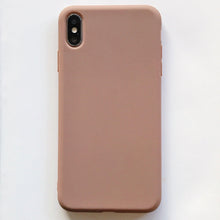 Load image into Gallery viewer, Candy Color Case for iPhone 13 12 14 Pro Max Ultra Thin Soft Back Phone Cover On iPhone Colorful Thin Case Protective Cover Soft Silicone Mobile Phone Case Cover
