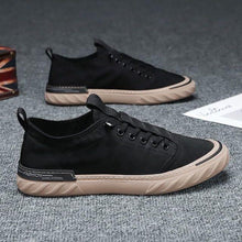 将图片加载到图库查看器，Canvas Men's Comfortable All-match Sneakers Breathable Cloth Casual Sports Flats Men Lightweight Outdoor Walking Sneakers Modern Design
