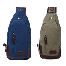 Load image into Gallery viewer, Canvas Shoulder Sling Bag - Assorted Colors
