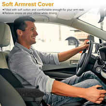Load image into Gallery viewer, Car Armrest Pad Cover PU Leather Fit for SUV Truck Car

