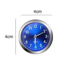将图片加载到图库查看器，Car Clock Luminous Mini Automobiles Internal Stick-On Digital Watch  Stick on Dashboard Car Clock Mini Tiny Small Luminous Car Vent Clocks Watch for Dashboard Boat Bike Home Mechanics Quartz Clocks Auto Ornament Car Accessories Gifts
