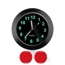 将图片加载到图库查看器，Car Clock Luminous Mini Automobiles Internal Stick-On Digital Watch  Stick on Dashboard Car Clock Mini Tiny Small Luminous Car Vent Clocks Watch for Dashboard Boat Bike Home Mechanics Quartz Clocks Auto Ornament Car Accessories Gifts
