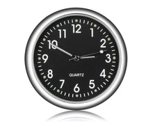Load image into Gallery viewer, Car Clock Luminous Mini Automobiles Internal Stick-On Luminous Quartz Analog Watch Universal Pocket Mini Stick-On Clock for Car Boat Bike Home Digital Watch Mechanics Quartz Clocks Auto Ornament Car Accessories Gifts
