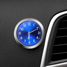 Load image into Gallery viewer, Car Clock Ornament Auto Watch Decoration Automobiles  Car Dashboard Clock Cars Air Vent Clip Quartz Clocks Mini Luminous Quartz Analog Watch Universal Pocket Stick-On Clock Perfect Interior Dashboard Time Display Digital Pointer Clock In Car Accessories
