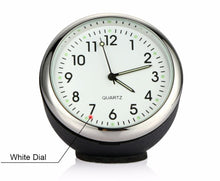 Load image into Gallery viewer, Car Clock Ornament Auto Watch  Mini Clock Car Dashboard Clocks Luminous Car Clock Pocket Stick-On Clock Cars Air Vent Clip Quartz Clocks Vehicle Dashboard Decoration Automobiles Interior Dashboard Time Display Digital Pointer Clock In Car Accessories
