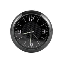Load image into Gallery viewer, Car Clock Watch Indoor Automobiles Stick-In  Luminous Quartz Analog Watch Universal Pocket Mini Stick-On Clock for Car Boat Bike Home Watch Decoration Accessories
