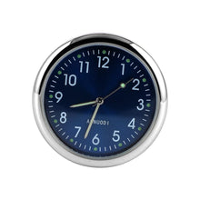 Load image into Gallery viewer, Car Clock Watch Indoor Automobiles Stick-In  Luminous Quartz Analog Watch Universal Pocket Mini Stick-On Clock for Car Boat Bike Home Watch Decoration Accessories
